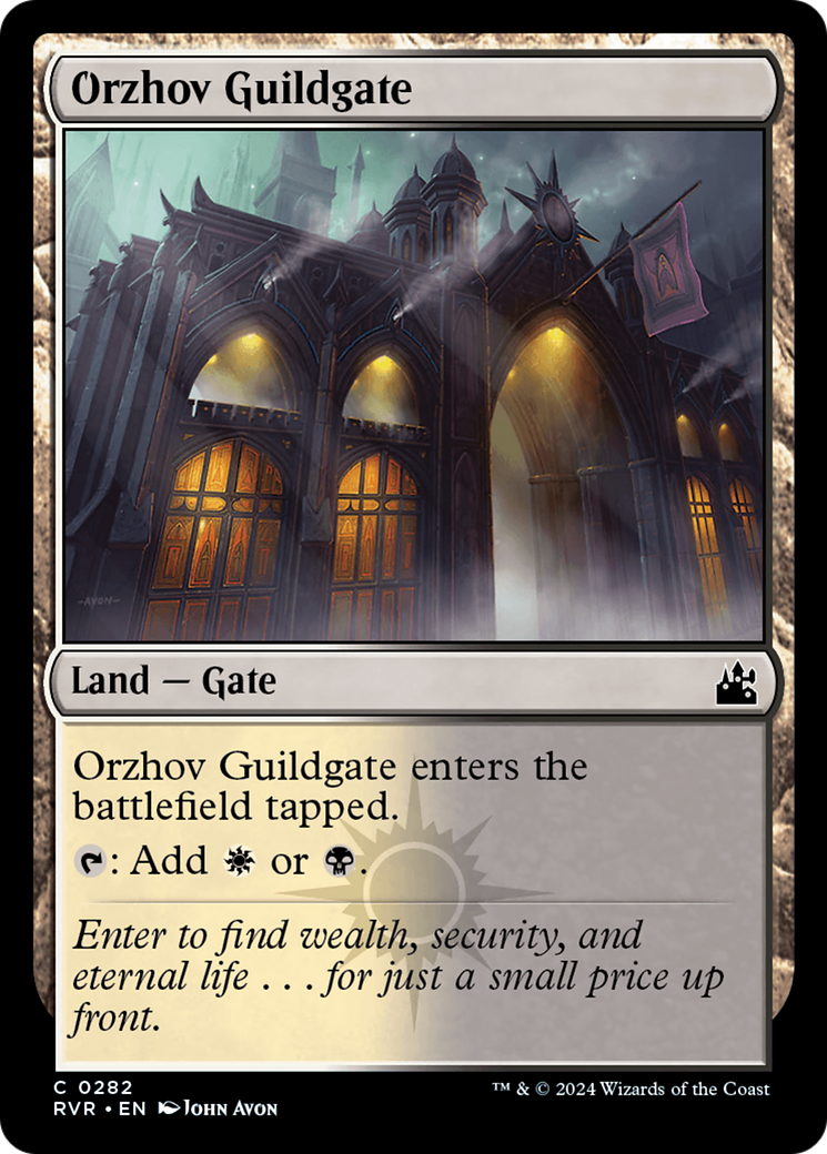 Orzhov Guildgate [Ravnica Remastered] | Gaming Infinity