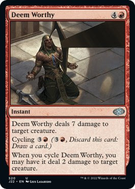 Deem Worthy [Jumpstart 2022] | Gaming Infinity