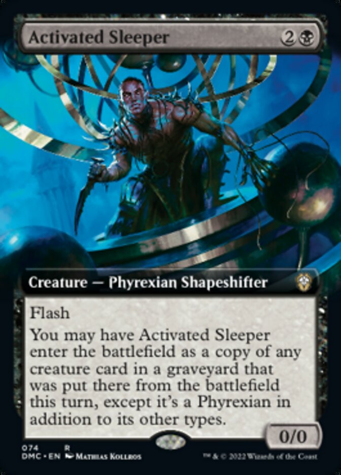 Activated Sleeper (Extended Art) [Dominaria United Commander] | Gaming Infinity