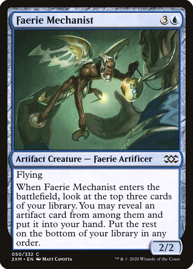 Faerie Mechanist [Double Masters] | Gaming Infinity