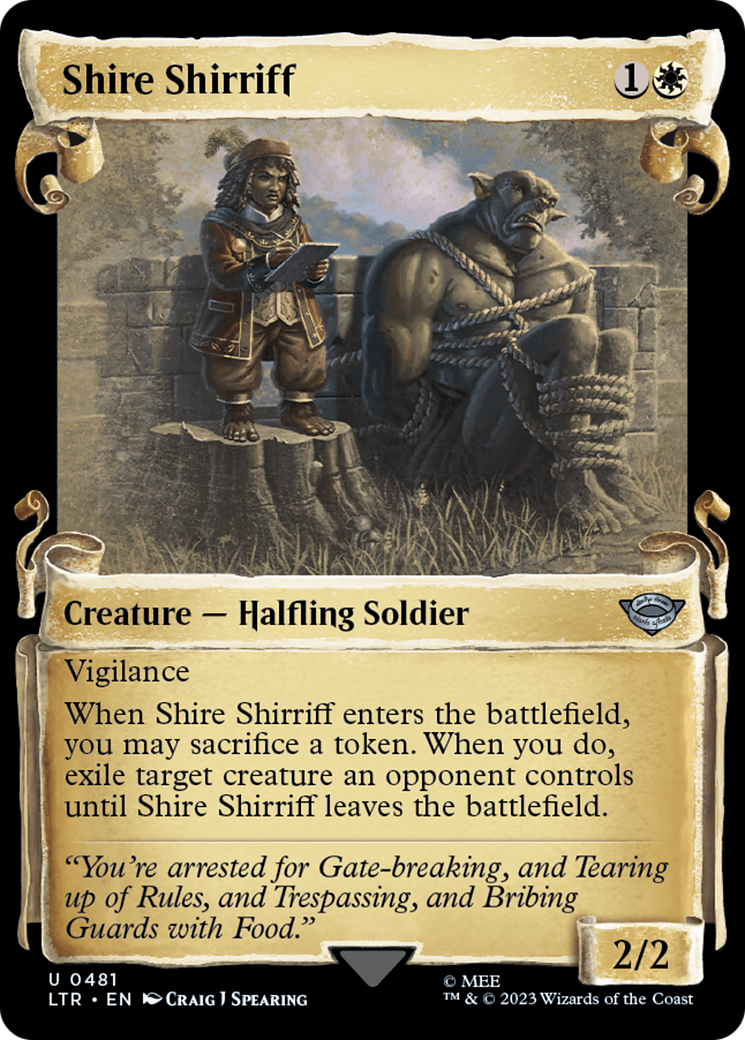 Shire Shirriff [The Lord of the Rings: Tales of Middle-Earth Showcase Scrolls] | Gaming Infinity