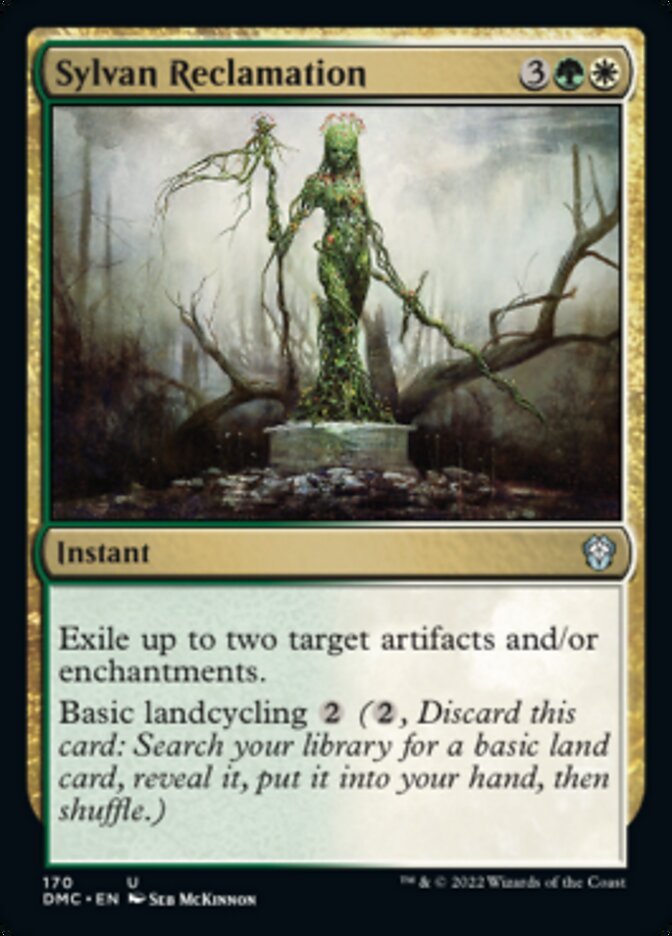 Sylvan Reclamation [Dominaria United Commander] | Gaming Infinity