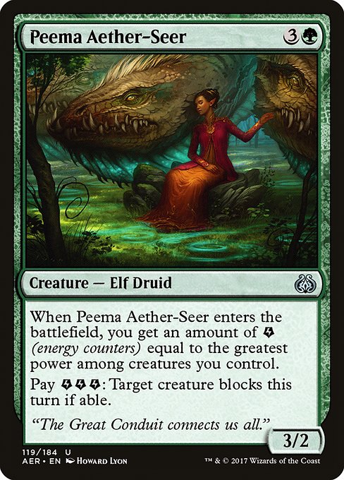 Peema Aether-Seer [Aether Revolt] | Gaming Infinity