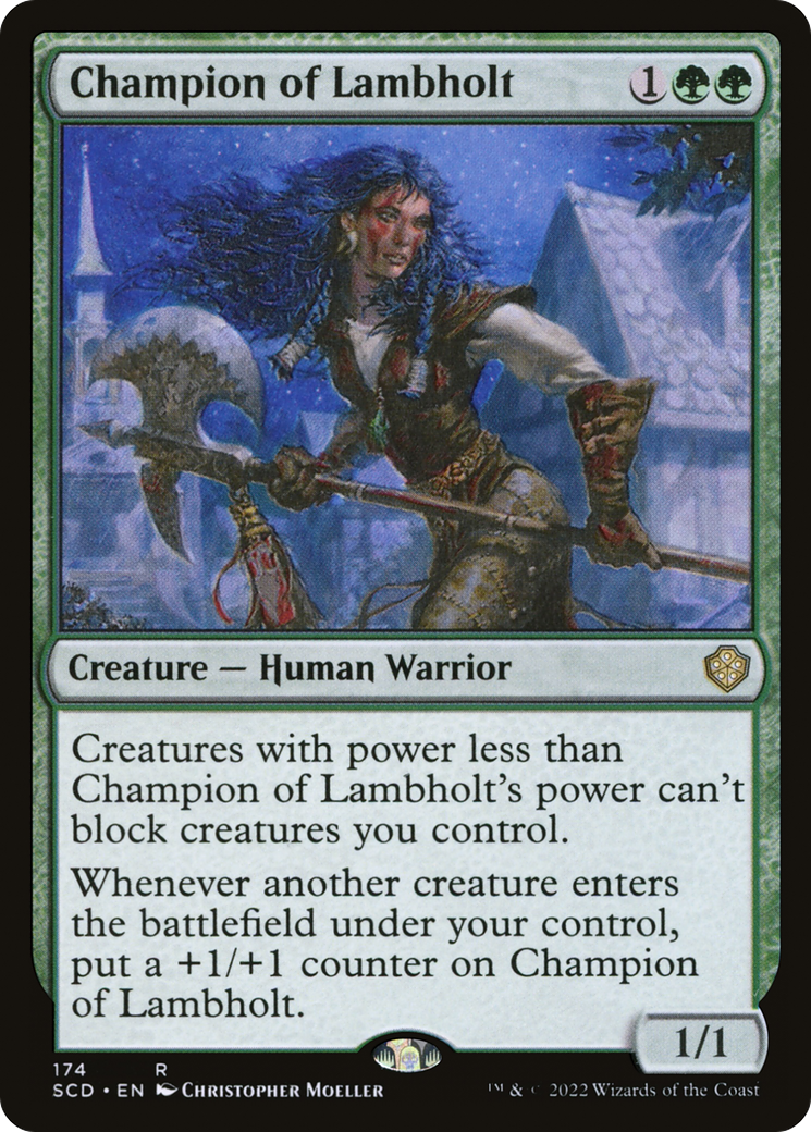 Champion of Lambholt [Starter Commander Decks] | Gaming Infinity