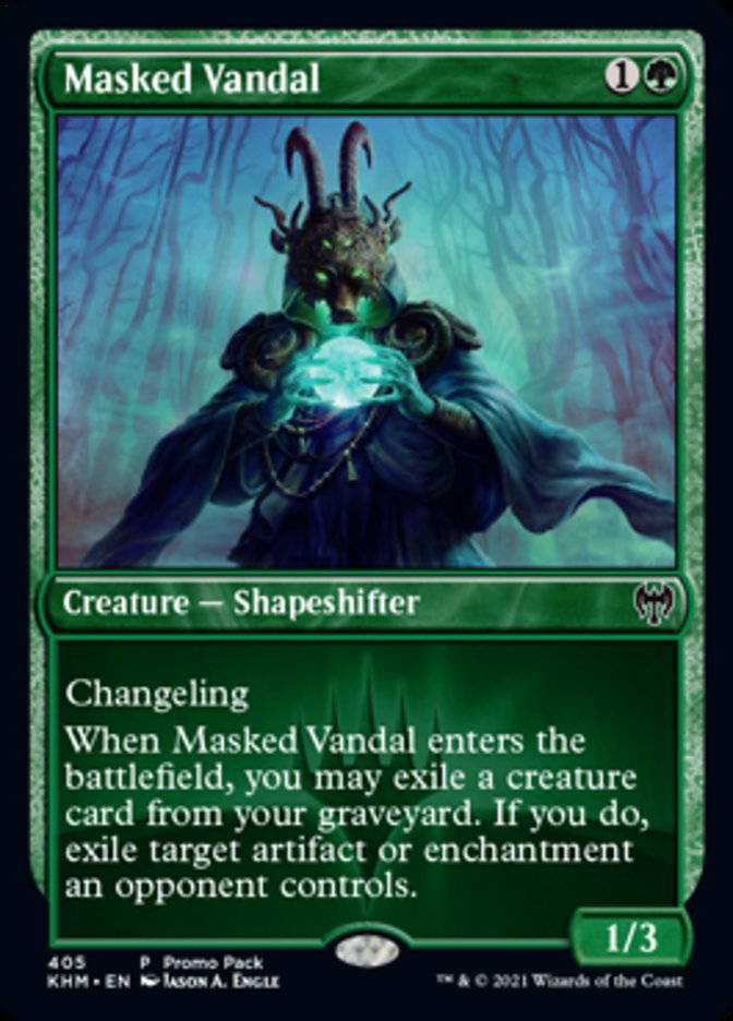 Masked Vandal [Kaldheim Promo Pack] | Gaming Infinity