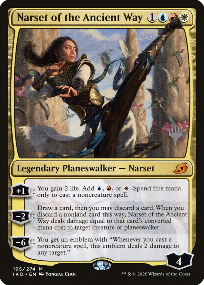 Narset of the Ancient Way (Promo Pack) [Ikoria: Lair of Behemoths Promos] | Gaming Infinity