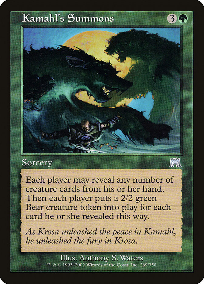 Kamahl's Summons [Onslaught] | Gaming Infinity