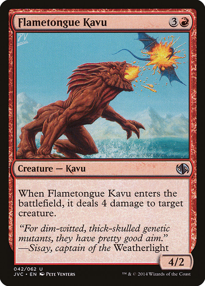 Flametongue Kavu [Duel Decks Anthology] | Gaming Infinity