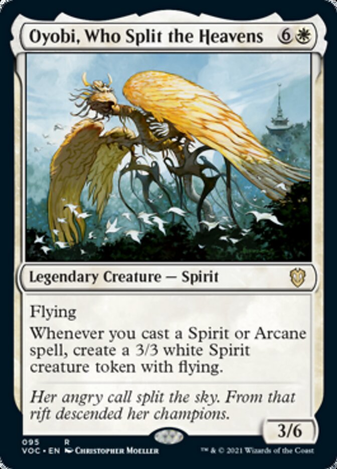 Oyobi, Who Split the Heavens [Innistrad: Crimson Vow Commander] | Gaming Infinity