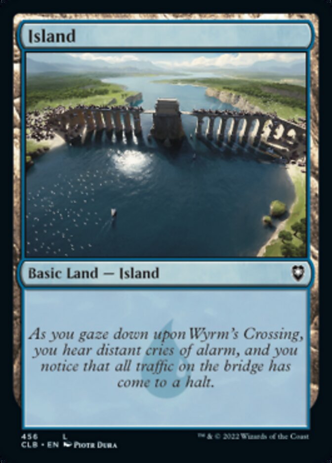 Island (456) [Commander Legends: Battle for Baldur's Gate] | Gaming Infinity