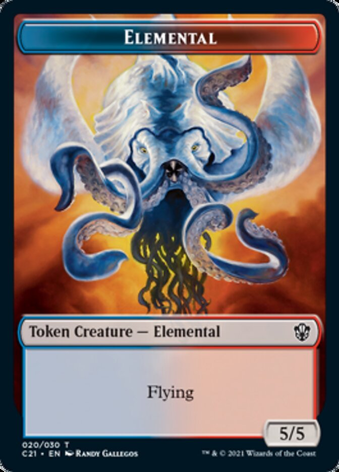 Elemental (020) // Copy Token [Commander 2021 Tokens] | Gaming Infinity