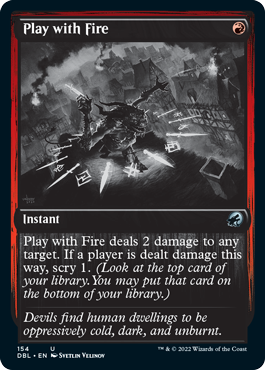 Play with Fire [Innistrad: Double Feature] | Gaming Infinity