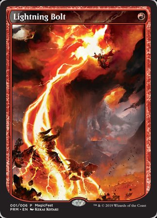 Lightning Bolt [MagicFest 2019] | Gaming Infinity