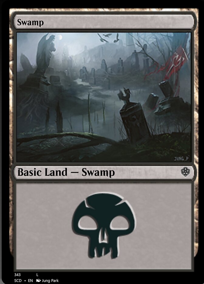 Swamp (343) [Starter Commander Decks] | Gaming Infinity