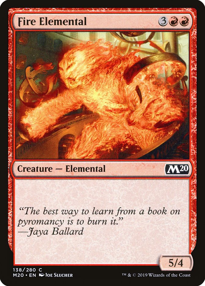 Fire Elemental [Core Set 2020] | Gaming Infinity