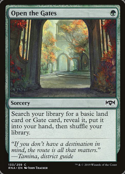 Open the Gates [Ravnica Allegiance] | Gaming Infinity