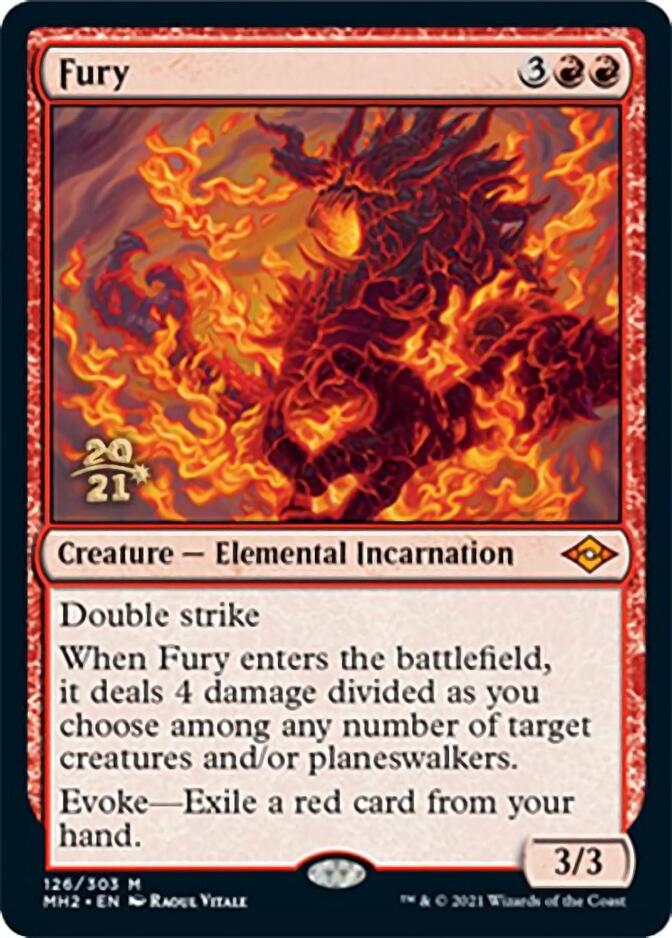 Fury [Modern Horizons 2 Prerelease Promos] | Gaming Infinity