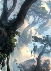 Forest 1 Art Card [Zendikar Rising Art Series] | Gaming Infinity