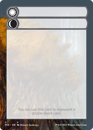 Helper Card (3/9) [Innistrad: Midnight Hunt Tokens] | Gaming Infinity