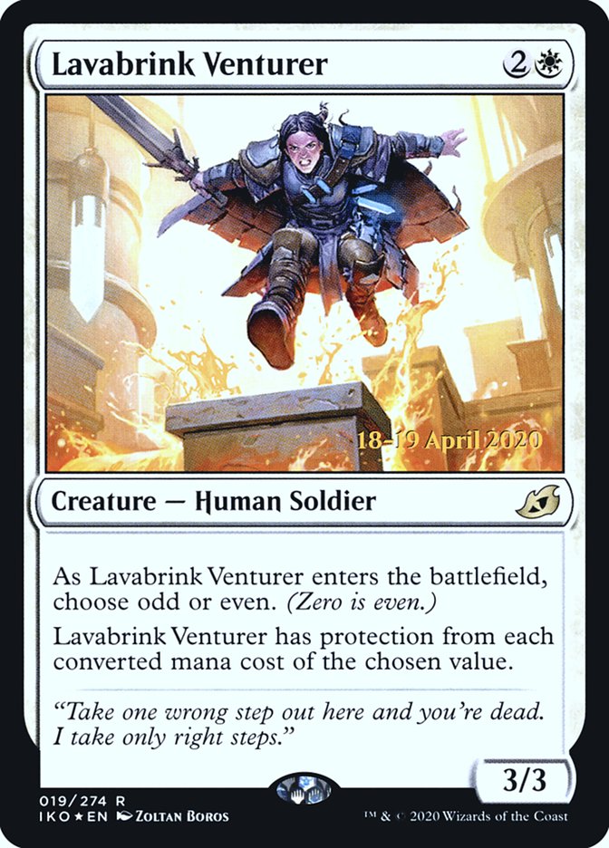 Lavabrink Venturer  [Ikoria: Lair of Behemoths Prerelease Promos] | Gaming Infinity