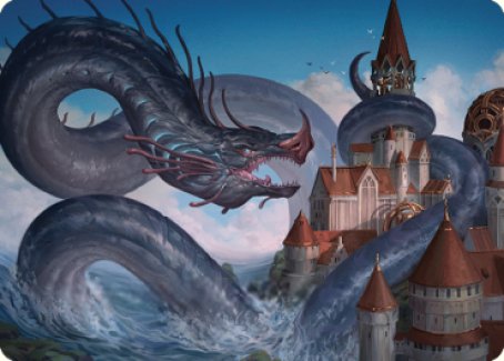 Tolarian Terror Art Card [Dominaria United Art Series] | Gaming Infinity