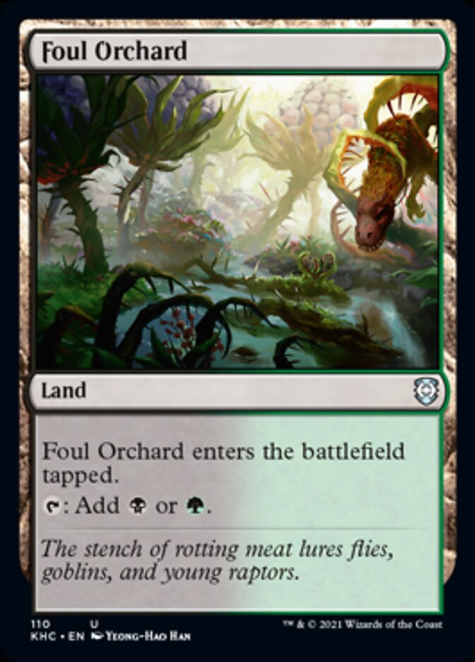 Foul Orchard [Kaldheim Commander] | Gaming Infinity