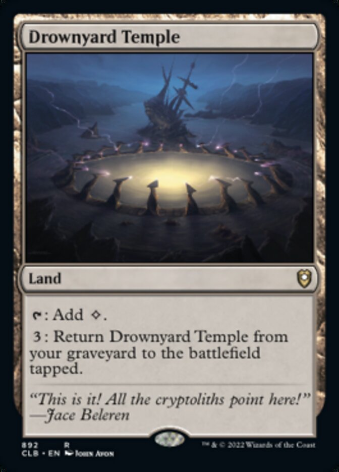 Drownyard Temple [Commander Legends: Battle for Baldur's Gate] | Gaming Infinity