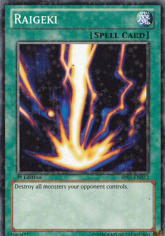 Raigeki [BP01-EN032] | Gaming Infinity